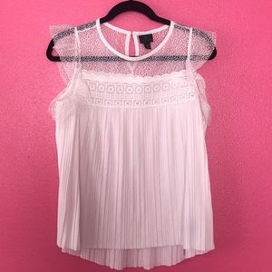 White Worthington Blouse